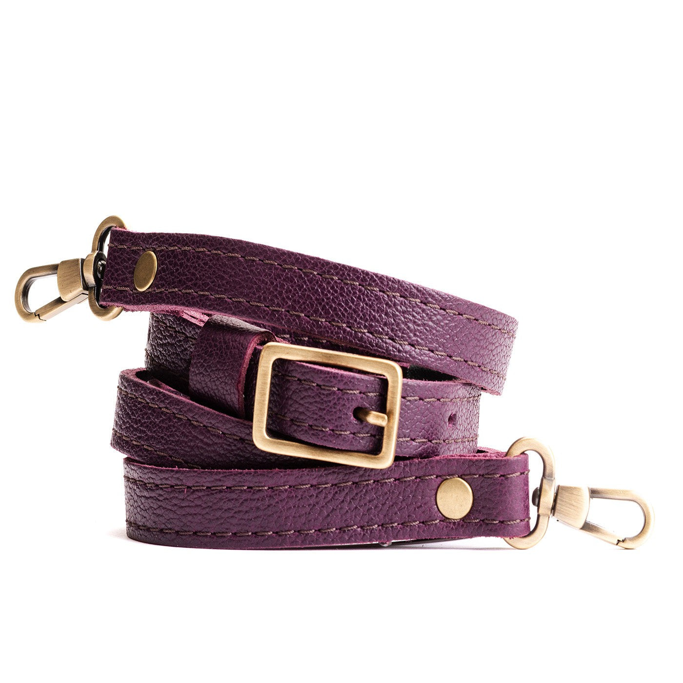 Alternative view of Small Leather Crossbody Strap